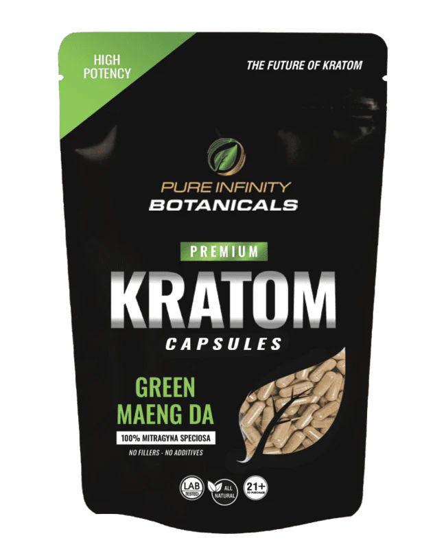 Green Maeng Da Capsules By BIP image 0