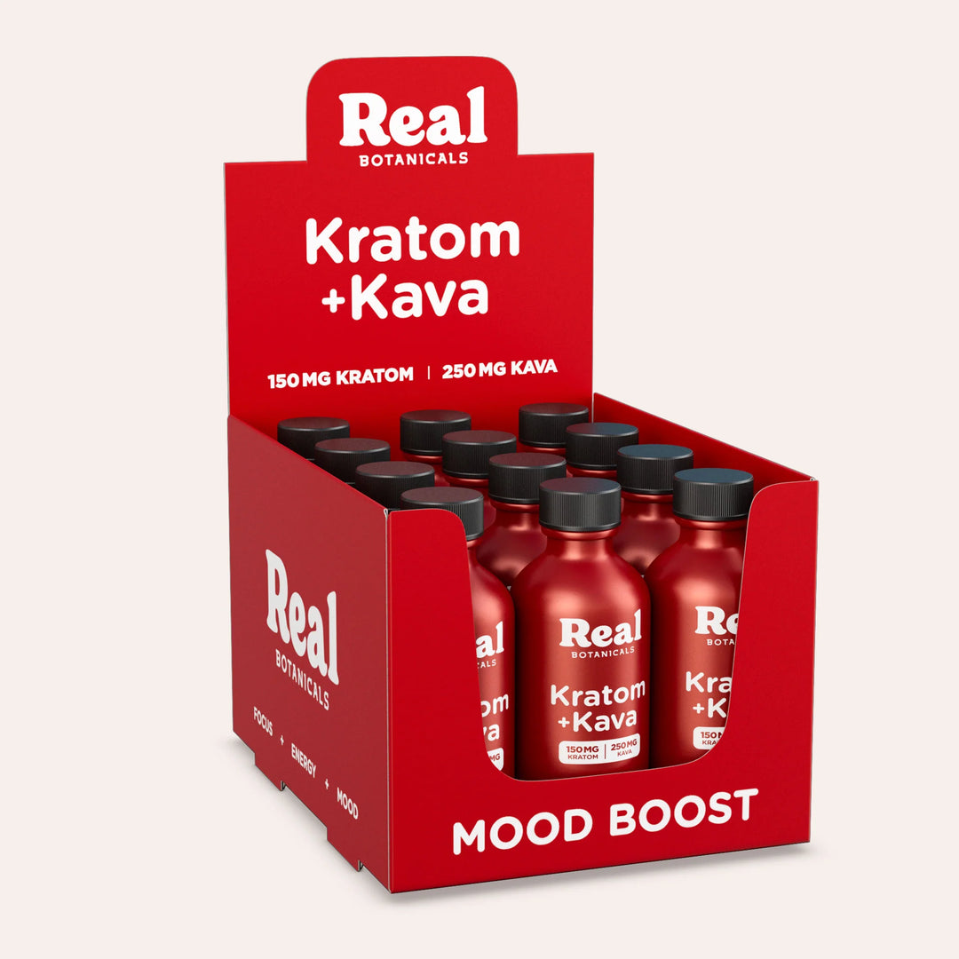 Kratom & Kava Mood Boost Shot - 12 Pack image