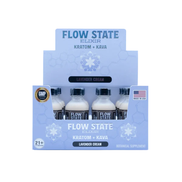 Flow State Kava Kratom Lavender Cream 12CT Display image 0