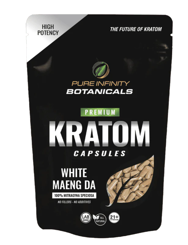 White Maeng Da Capsules By PIB image 0