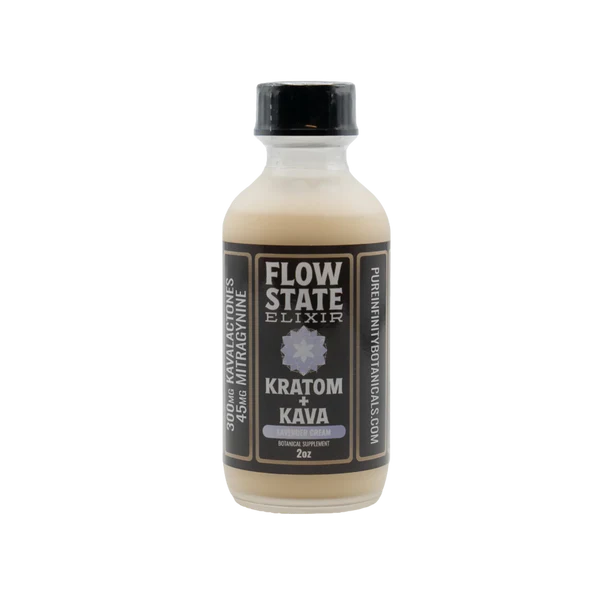 Flow State Kava Kratom Lavender Cream Single Shot image 0