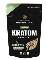 Green Vein Bali Kratom Capsules by PIB image 0
