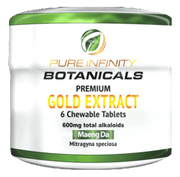 Kratom Chewable Tablets 45% Gold 6CT Jar-Single image 0